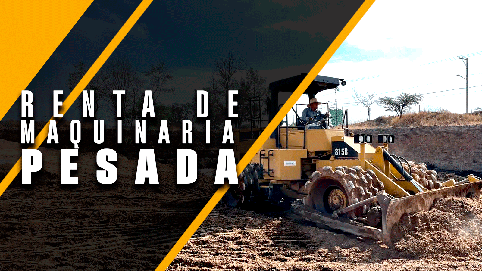 Maquinaria para excavaciones 